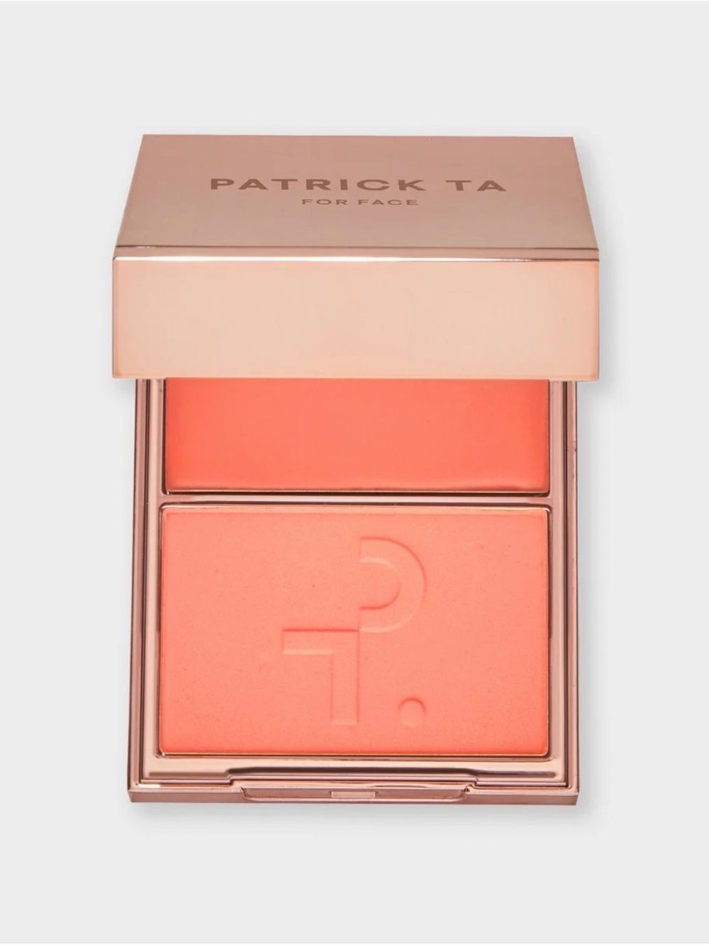 Patrick Ta Coral-Peach Dual Blush Duo- She’s the moment